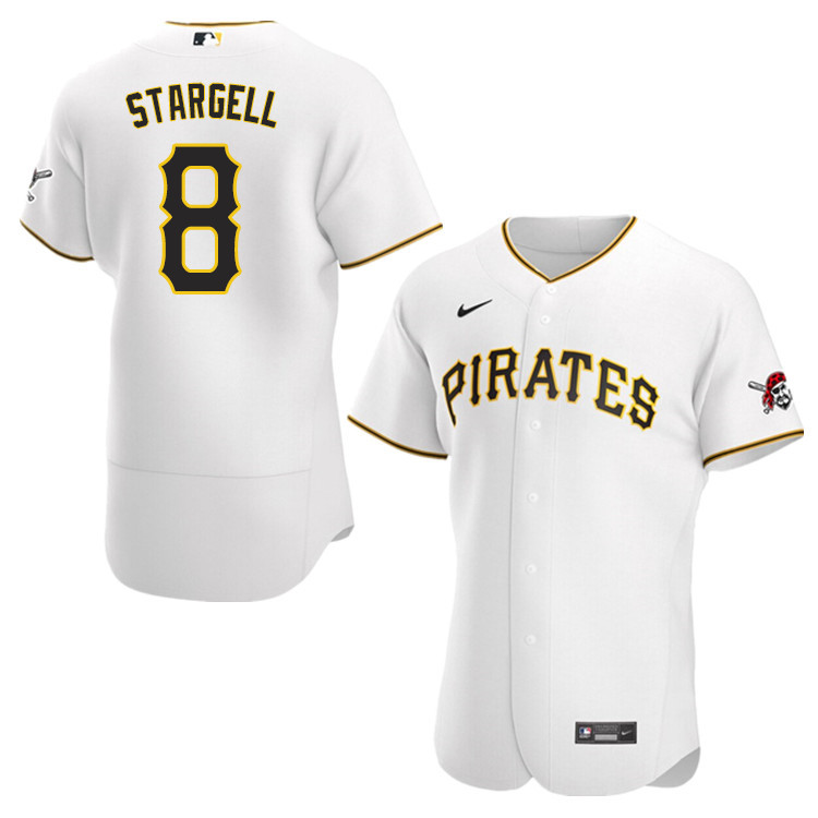 Nike Men #8 Willie Stargell Pittsburgh Pirates Baseball Jerseys Sale-White